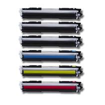 Kit 6 Toner Compativel Laserjet Pro 100 Color Mfp M175 Black, Cyan, Magenta, Yellow