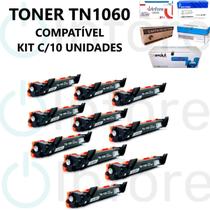 KIT 6 Toner Hl-1112 Hl-1202 Hl-1212w Compatível Tn1060 TN1060 Preto