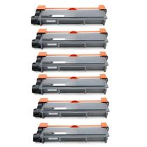 Kit 6 Toners Compatíveis Brother TN660