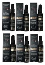 Kit 6 Tonico Max Hair Cabelos E Barbas Renasce Fios