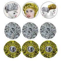 Kit 6 Touca Térmica Metalizada Reutilizável Hidratação Salão de Beleza Cabeleireiro Cronograma Capilar Cabelos Hair Kit 6 Touca Térmica Metalizada Reutilizável Hidratação Salão de Beleza Cabeleireiro Cronograma Capilar Cabelos Hair