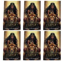 Kit 6 Tradicional Tarô Egípcio Arcanos Maiores 22 Cartas