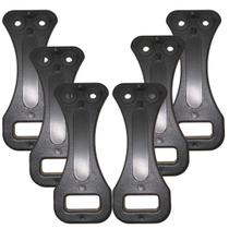 Kit 6 Trava Porta Traseira Aberta Baú Caminhão Tipo Facchini