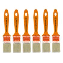 Kit 6 Trinchas 1 1/2" Seda Plus Série 670 - Castor Kit 6 Trinchas 1 1/2" Seda Plus Série 670 - Castor