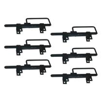Kit 6 Trincos Cavalo com Alça Portão Porteira em Aço 370mm Kit 6 Trincos Cavalo com Alça Portão Porteira em Aço 370mm