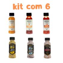 Kit 6 un Abacaxi Goiabada Biquinho Salsa Criola Mostarda Chimichurri