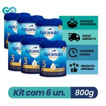 kit 6 un. Aptanutri Premium 3 - 800g