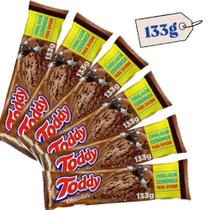 Kit 6 Un - Biscoito Cookies Toddy Pacote 133g (cada)