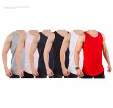 Kit 6 Un Camisa Regata Masculina Long Line Algodão Premium Top Acabamento Super Reforçados Kit 6 Un Camisa Regata Masculina Long Line Algodão Premium Top Acabamento Super Reforçados