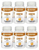 Kit 6 Un - Coenzima Q10 Ubiquinona 200Mg 60 Cps Nutrivitalle