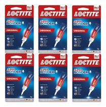 Kit 6 Un Cola Instantânea 3,6g Super Bonder Original Kit 6 Un Cola Instantânea 3,6g Super Bonder Original