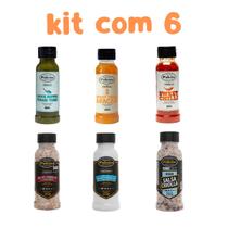 Kit 6 un Comari Biquinho Abacaxi Salsa Criola Parrilla Chimichurri