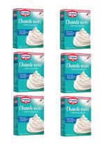 Kit/6 un Creme Chantilly Chanti-neve 50g - Dr. Oetker