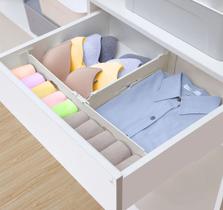 Kit 6 Un Divisórias De Gavetas Armários e Closets IKAZA