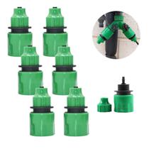 Kit 6 Un. Engate Rápido Com Saída Para Mangueira De Irrigação 4mm Kit 6 Un. Engate Rápido Com Saída Para Mangueira De Irrigação 4mm