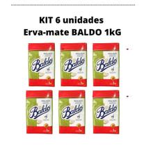 Kit 6 un erva-mate baldo 1kg Kit 6 un erva-mate baldo 1kg
