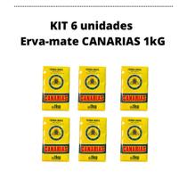 Kit 6 un erva-mate canarias 1kg