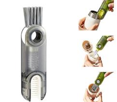 Kit 6 Un Escovinha Limpa Teclado Garrafa Copo Multiuso