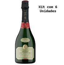 Kit 6 Un Espumante Casa Perini Vintage Brut Blanc de Noir 750 ml