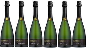 kit 6 Un Espumante Panizzon Chardonnay Brut 750 ml