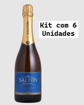 Kit 6 Un Espumante Salton Brut 750 ml