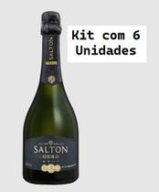 Kit 6 Un Espumante Salton Ouro Brut 750 ml