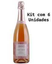 Kit 6 Un Espumante Terranova Rosé Brut 750 ml