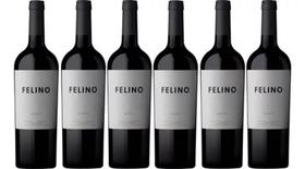Kit 6 un felino malbec tto 750 ml Kit 6 un felino malbec tto 750 ml