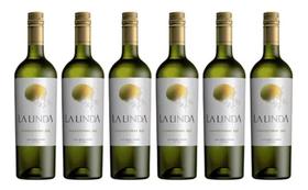 kIT 6 UN LA LINDA CHARDONAY 750 ML