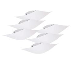 Kit 6 Un Plafon Quadrado Pvc 1Xe27 30W 250V Taschibra