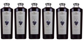 Kit 6 Un Suco de Uva Tinto Integral Casa Madeira 1 litro
