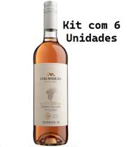 Kit 6 Un Suco de Uva Varietal Rosé Integral Cabernet Sauvignon Casa Madeira 750 ml