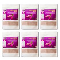 Kit 6 Un Suplemento Farinha Batata Doce Polpa Roxa Pó 2.7kg