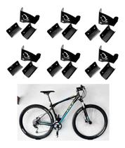 Kit 6 Un Suporte De Parede Para Bike Mtb Speed Mountain Bike