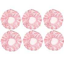 Kit 6 un Touca de Cetim Anti Frizz Toca para Dormir Cabelo Alinhado Atacado