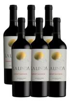 Kit 6 un vin. arg. lalinda cabernet savignon
