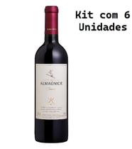 Kit 6 Un Vinho Almaúnica Super Premium Tannat 750 ml