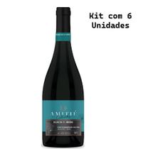 Kit 6 Un Vinho Amitié Colheitas Shiraz 750 ml Kit 6 Un Vinho Amitié Colheitas Shiraz 750 ml