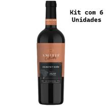 Kit 6 Un Vinho Amitié Colheitas Tannat 750 ml Kit 6 Un Vinho Amitié Colheitas Tannat 750 ml