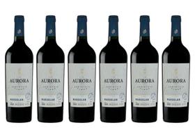 Kit 6 Un Vinho Aurora Varietal Marselan 750 ml