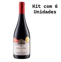 Kit 6 Un Vinho Casa Geraldo Syrah Jatobá 750 ml