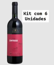 Kit 6 Un Vinho Domenico Salton Campanha Marselan / Tannat 750 ml