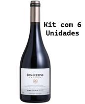Kit 6 Un Vinho Don Guerino Reserva Pinot Noir 750 ml