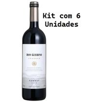 Kit 6 Un Vinho Don Guerino Reserva Tannat 750 ml
