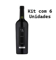 Kit 6 Un Vinho Merlot Luiz Argenta LA Classico 750 ml