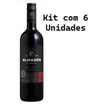 Kit 6 Un Vinho Miolo Almadén Cabernet Sauvignon 750 ml