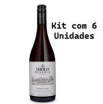 Kit 6 Un Vinho Miolo Reserva Pinot Noir 750 ml