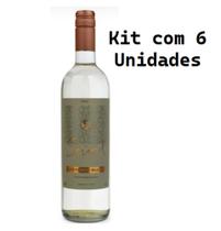 Kit 6 Un Vinho Miolo Seival Sauvignon Blanc 750 ml