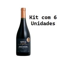 Kit 6 Un Vinho Miolo Single Vineyard Touriga Nacional 750 ml Kit 6 Un Vinho Miolo Single Vineyard Touriga Nacional 750 ml