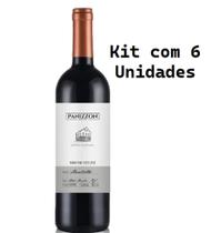 Kit 6 Un Vinho Panizzon Ancellotta 750 ml